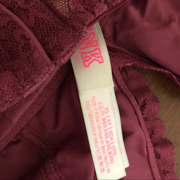 PINK lace bralette - Picture 3 of 3